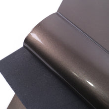 Load image into Gallery viewer, mirrored faux leather glossy shiny faux leather smooth glossy glossy plain color solid color pearlescent printed PUthe soft lensfaux leather
