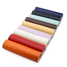 Load image into Gallery viewer, plain color solid color smooth glossy glossy printed faux leather
