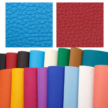 Load image into Gallery viewer, litchi texture matte plain color solid color printed big litchi faux leather
