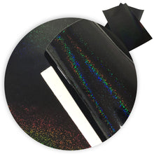 Load image into Gallery viewer, holographic laser smooth glossy glossy printed laser faux leather
