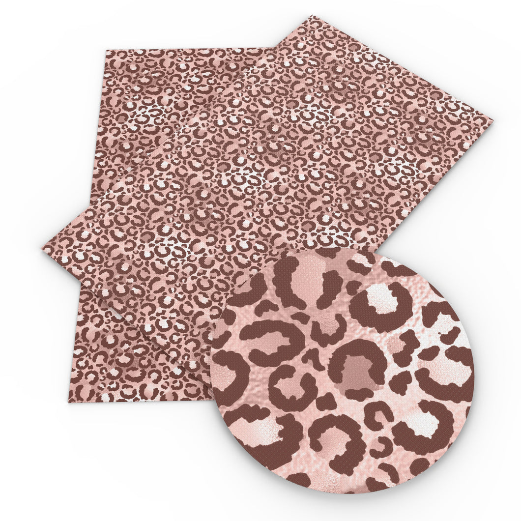 leopard cheetah printed faux leather