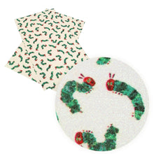 Load image into Gallery viewer, the very hungry caterpillar printed faux leather
