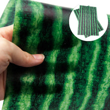 Load image into Gallery viewer, stripe watermelon printed faux leather
