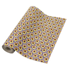 Load image into Gallery viewer, leopard cheetah flower floral sunflower printed faux leather
