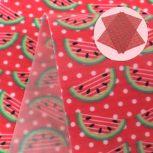 Load image into Gallery viewer, watermelon dots spot printed faux leather

