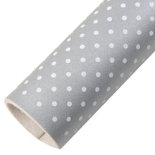 Load image into Gallery viewer, dots spot smooth glossy printed faux leather
