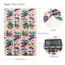 Load image into Gallery viewer, dots spot back to school abc printed faux leather
