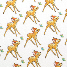 Load image into Gallery viewer, deer reindeer giraffe butterfly printed faux leather
