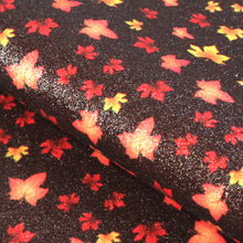 Load image into Gallery viewer, maple leaf leaf leaves tree printed faux leather
