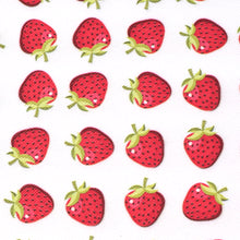 Load image into Gallery viewer, strawberry printed faux leather
