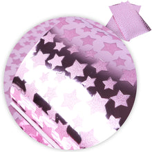 Load image into Gallery viewer, star starfish plain color solid color glossy printed star faux leather
