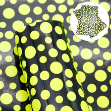 Load image into Gallery viewer, dots spot smooth glossy glossy printed smooth and bright surface dot faux leather
