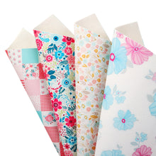 Load image into Gallery viewer, flower floral printed faux leather set（8pieces/set）
