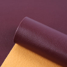 Load image into Gallery viewer, litchi texture plain color solid color printed faux leather
