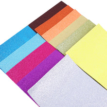 Load image into Gallery viewer, plain color solid color foam fine glitter printed fine glitter foam
