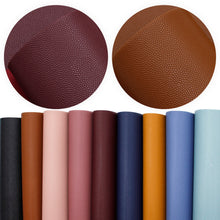 Load image into Gallery viewer, plain color solid color printed basketball pattern faux leather
