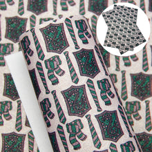 Load image into Gallery viewer, snake pattern tie printed faux leather
