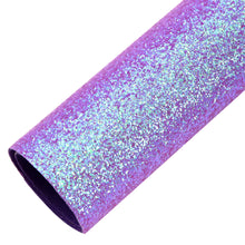 Load image into Gallery viewer, plain color solid color printed glitter faux leather
