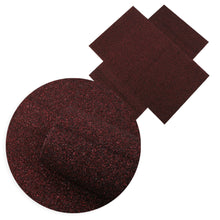 Load image into Gallery viewer, plain color solid color printed glitter faux leather
