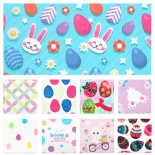 Load image into Gallery viewer, easter bunny printed faux leather set（9piece/set）

