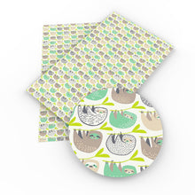 Load image into Gallery viewer, koala printed faux leather
