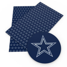 Load image into Gallery viewer, star starfish printed faux leather
