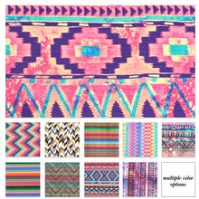 Load image into Gallery viewer, chevron zig zags printed faux leather set（10piece/set）
