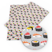 Load image into Gallery viewer, sushi printed faux leather
