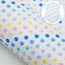 Load image into Gallery viewer, dots spot printed faux leather
