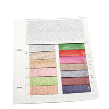 Load image into Gallery viewer, plain color solid color fine glitter smooth glossy printed faux leather glitter
