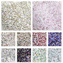 Load image into Gallery viewer, multicolor glossy chunky glitter faux leather
