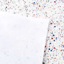 Load image into Gallery viewer, usa fourth of july independence day big small sequins mixed chunky glitter sequins paillette spangles printed big small sequins mixed fourth of july faux leather

