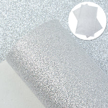 Load image into Gallery viewer, hexagon fine glitter plain color solid color printed fine glitter hexagon faux leather
