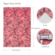 Load image into Gallery viewer, camouflage camo printed faux leather
