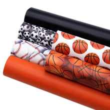 Load image into Gallery viewer, ball printed faux leather set（6piece/set）
