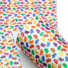 Load image into Gallery viewer, candy sweety printed faux leather
