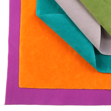 Load image into Gallery viewer, plain solid color velvet double side faux leather set（10piece/set）

