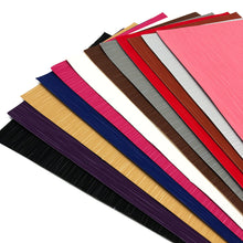 Load image into Gallery viewer, plain color solid color stripe printed faux leather
