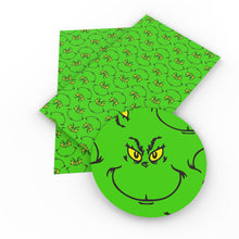 Load image into Gallery viewer, green series printed faux leather
