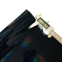 Load image into Gallery viewer, holographic laser smooth glossy glossy printed laser faux leather
