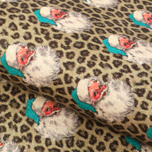 Load image into Gallery viewer, christmas day leopard cheetah printed faux leather
