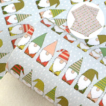 Load image into Gallery viewer, christmas day printed faux leather
