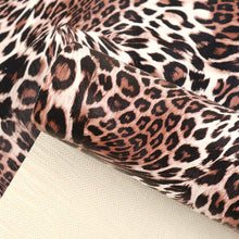 Load image into Gallery viewer, bump texture leopard cheetah zebra stripe printed bump texture leopard faux leather
