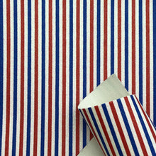 Load image into Gallery viewer, stripe usa fourth of july independence day printed faux leather
