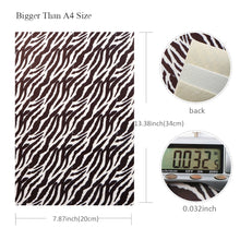 Load image into Gallery viewer, leopard cheetah tiger pattern zebra stripe printed faux leather set（6pcs/set）
