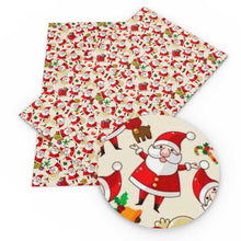Load image into Gallery viewer, present gift christmas day printed faux leather

