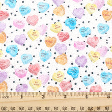 Load image into Gallery viewer, heart love valentines day dots spot xoxo printed faux leather
