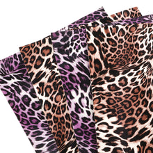 Load image into Gallery viewer, bump texture leopard cheetah zebra stripe printed bump texture leopard faux leather
