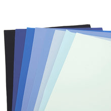 Load image into Gallery viewer, pvc faux leather sheets frosted plain color solid color jelly sheet smooth glossy printed PVC frosted solid color jelly leather
