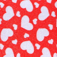 Load image into Gallery viewer, heart love valentines day printed faux leather
